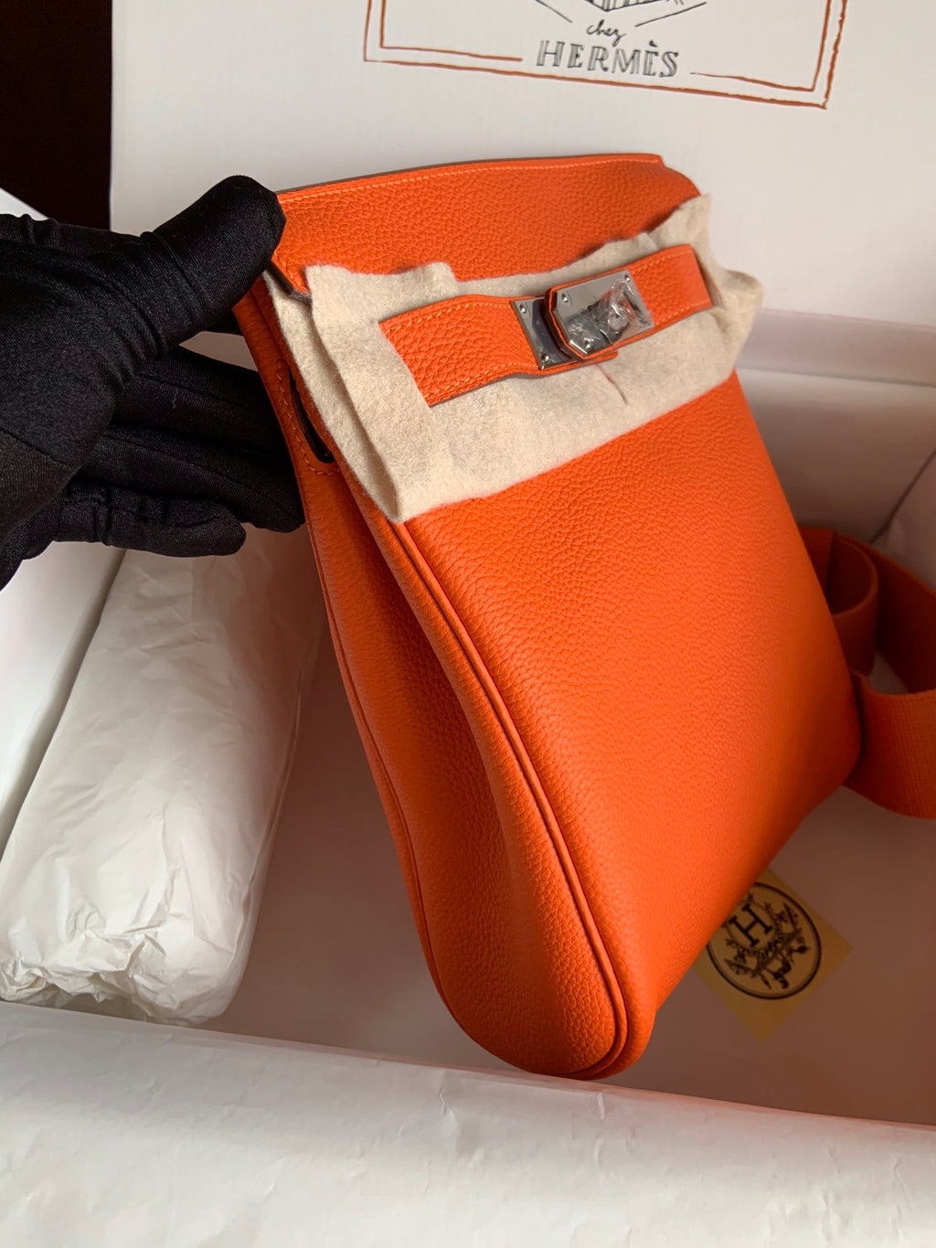 HAC à Dos Backpack 18cm Togo Leather
