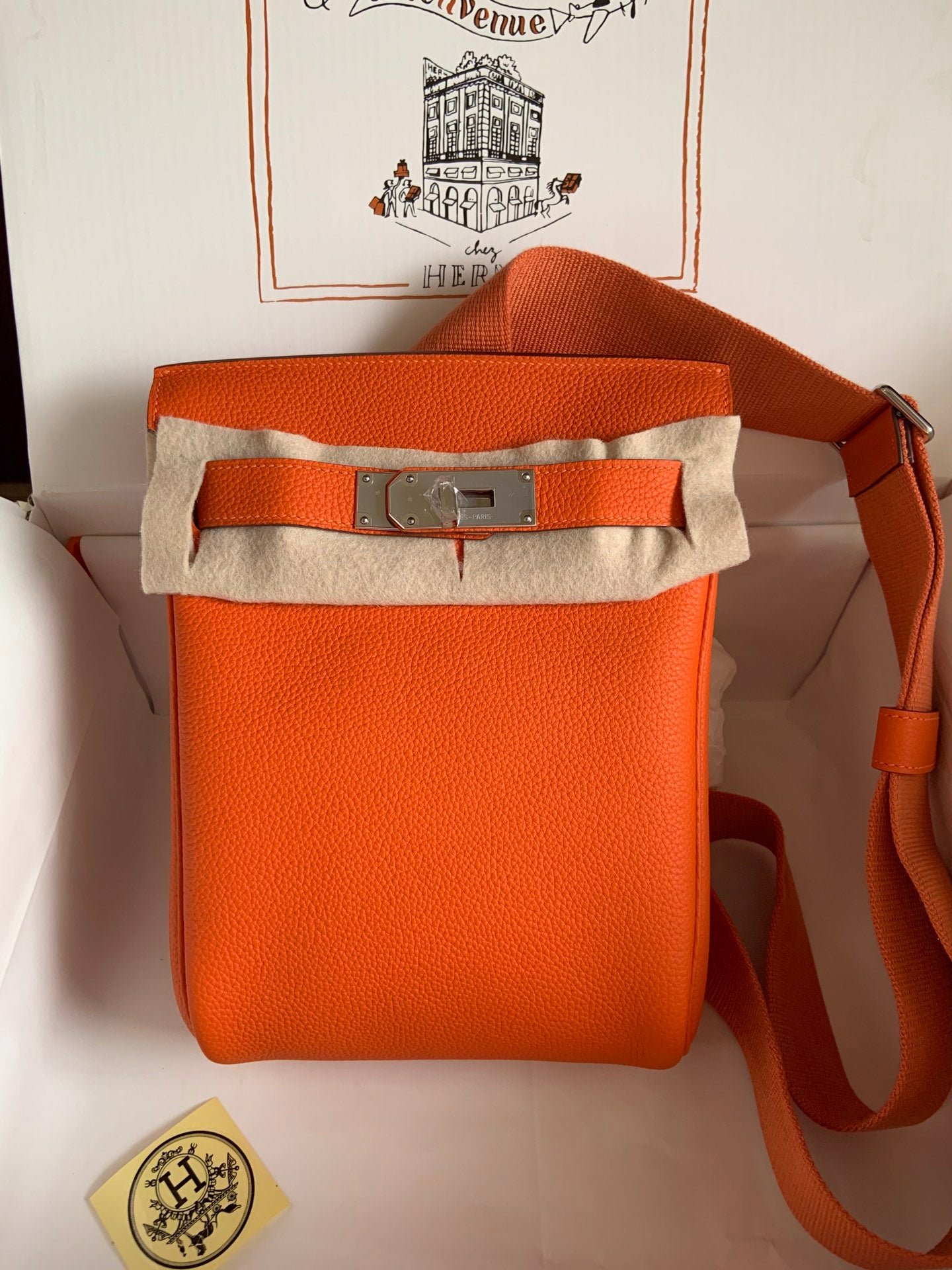 HAC à Dos Backpack 18cm Togo Leather