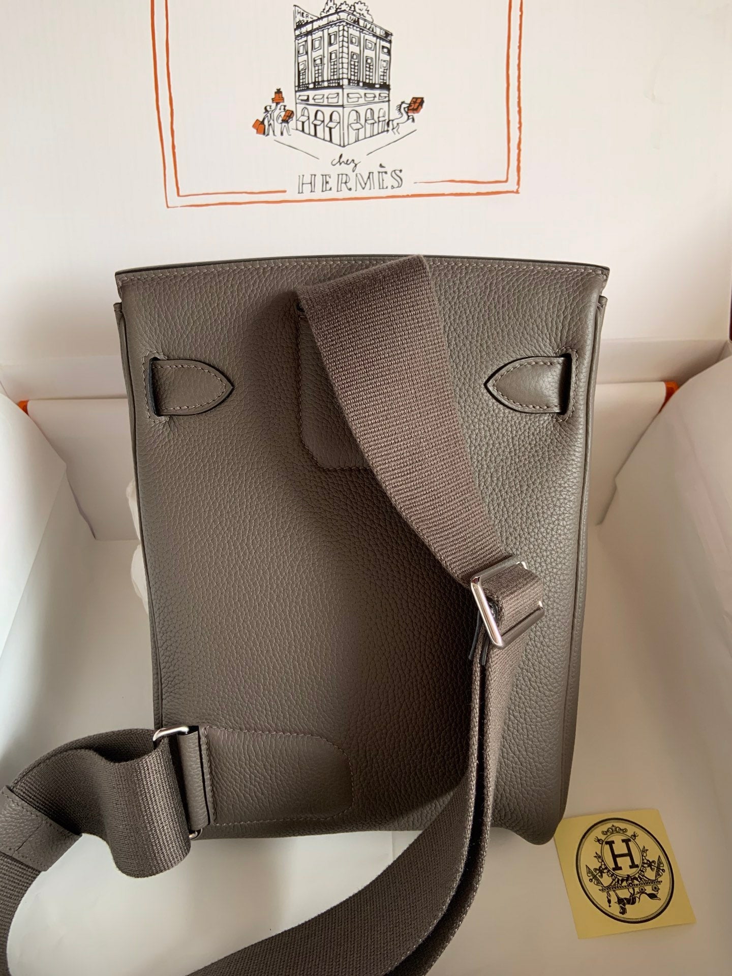 HAC à Dos Backpack 18cm Togo Leather