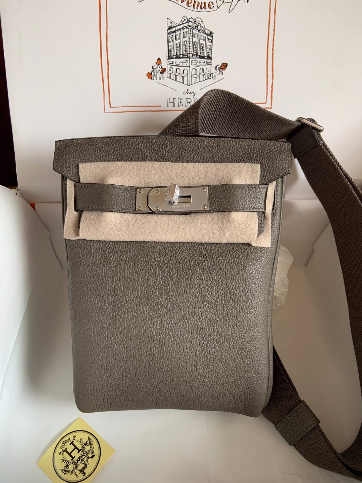 HAC à Dos Backpack 18cm Togo Leather