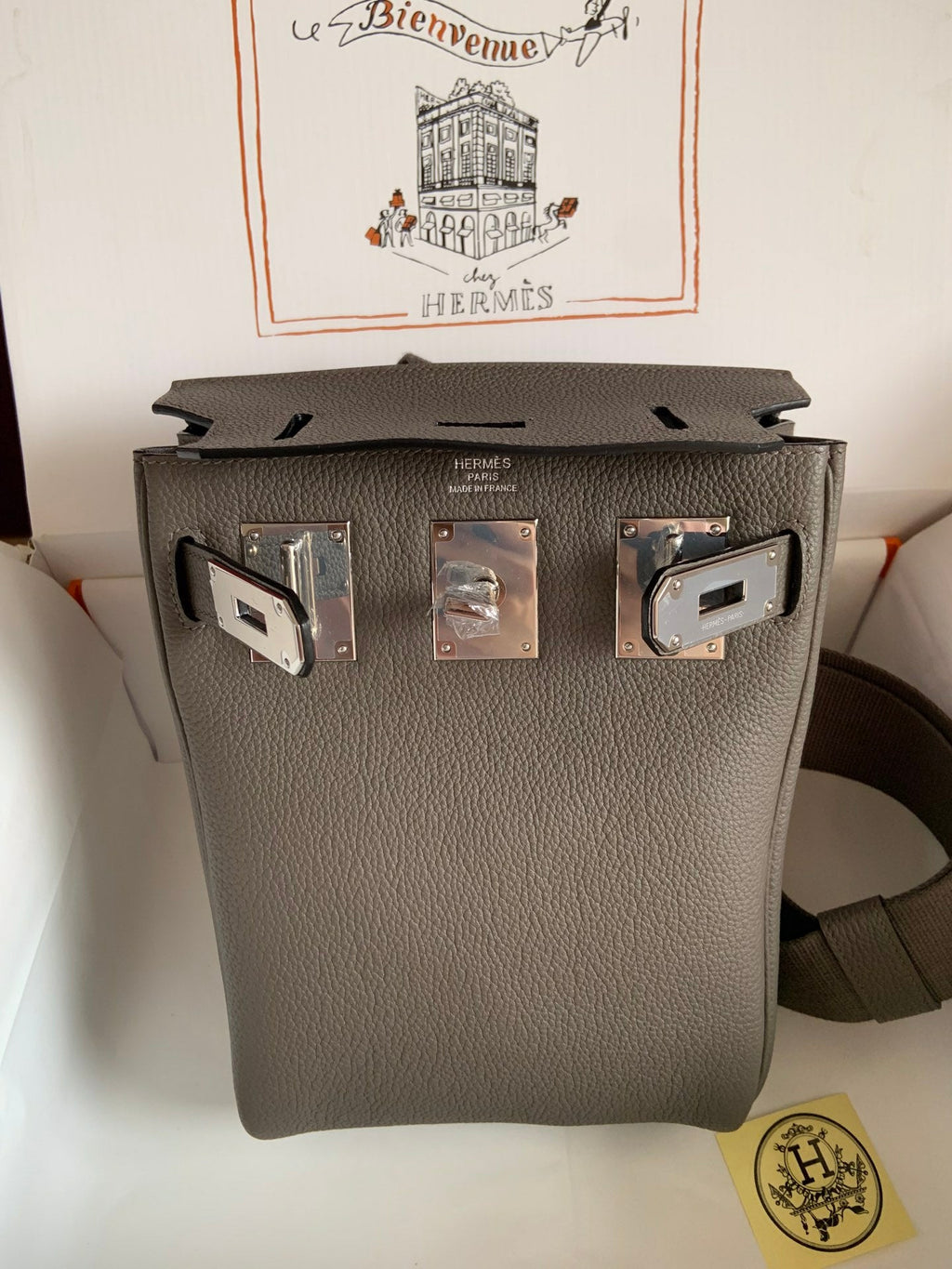 HAC à Dos Backpack 18cm Togo Leather