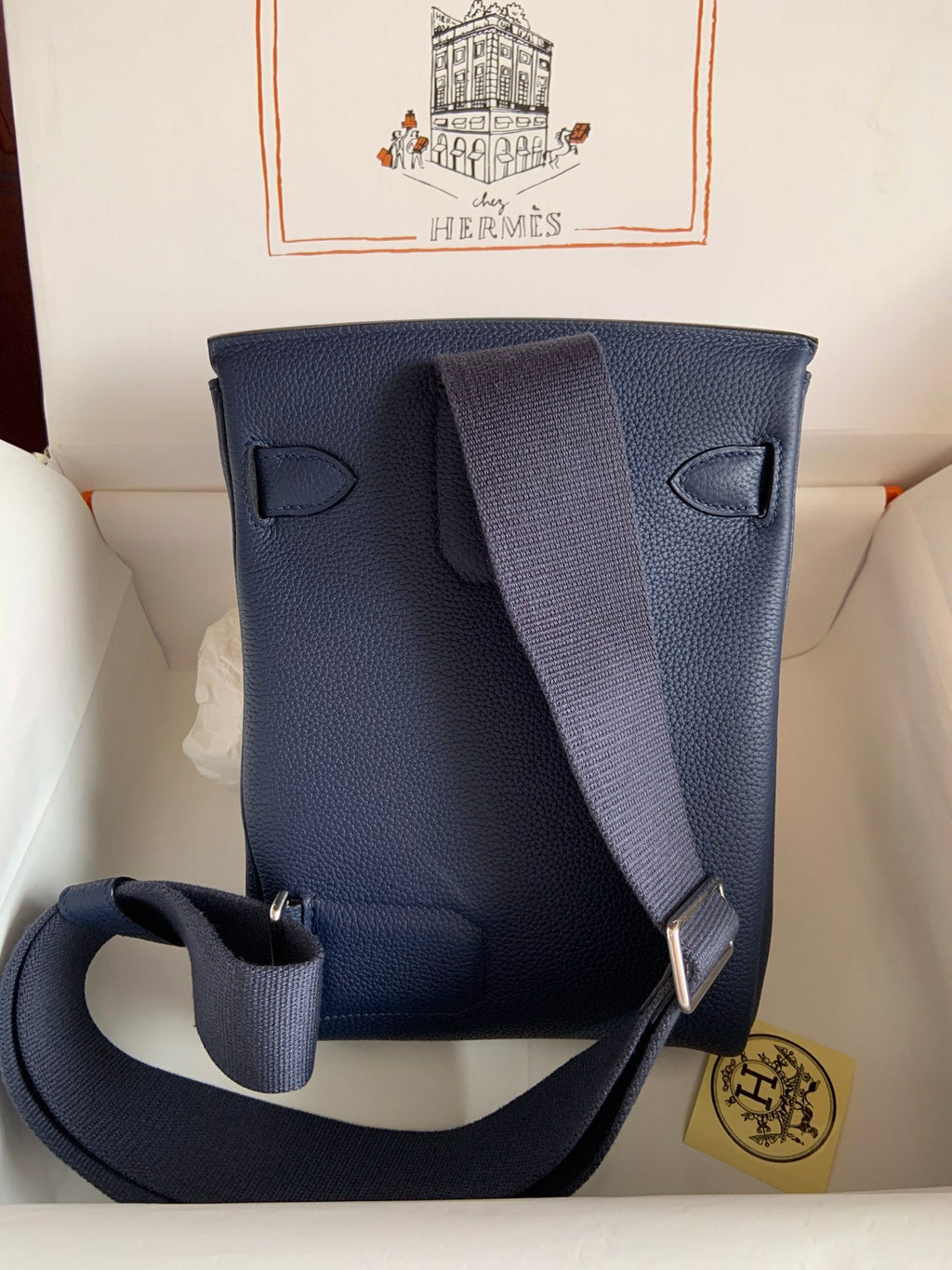 HAC à Dos Backpack 18cm Togo Leather