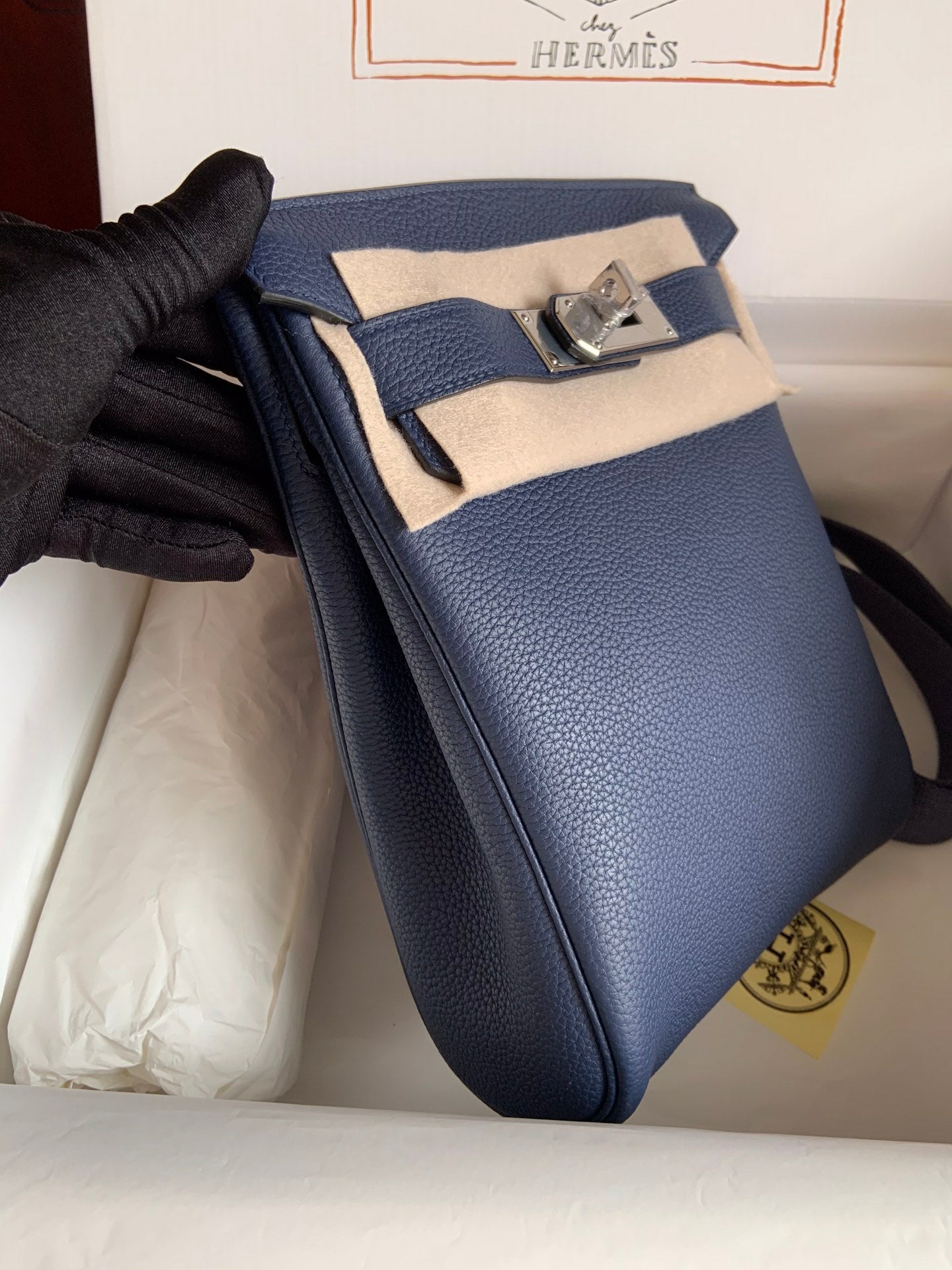HAC à Dos Backpack 18cm Togo Leather