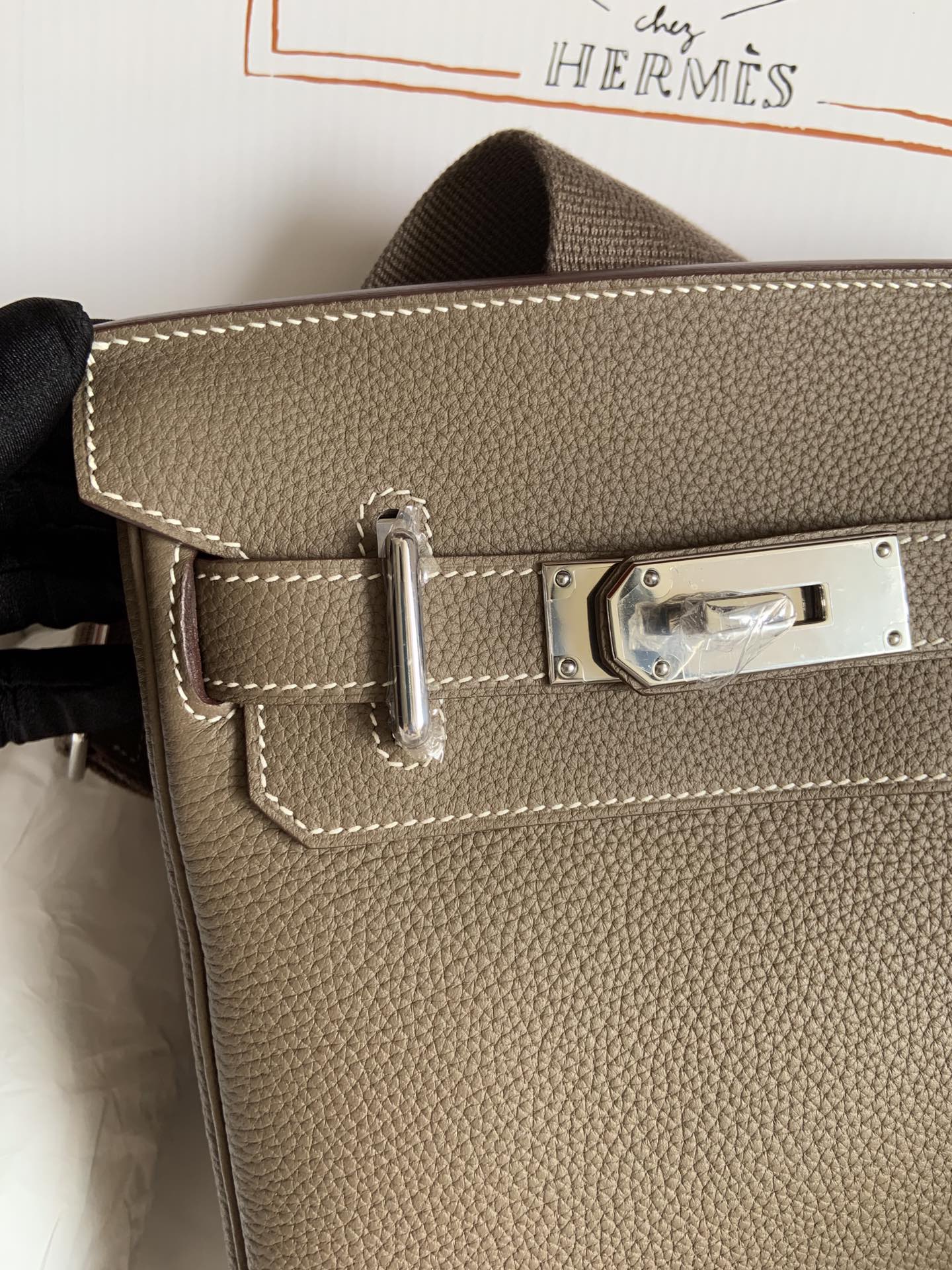 HAC à Dos Backpack 18cm Togo Leather