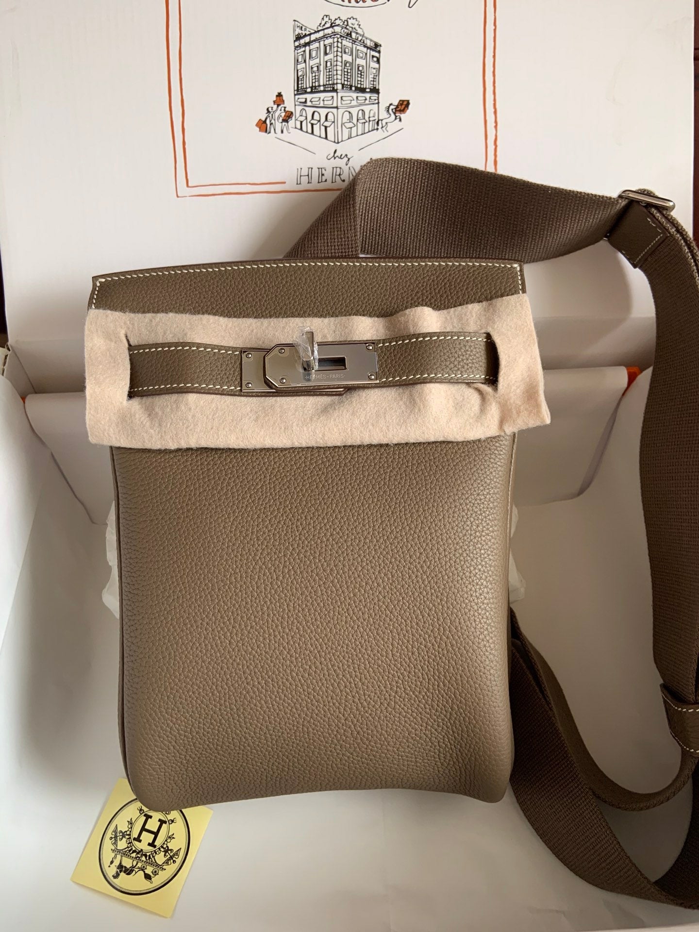 HAC à Dos Backpack 18cm Togo Leather