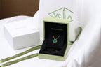 Alhambra Green Malachite Clover Necklace