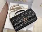 Lady Quilted Flap Bag