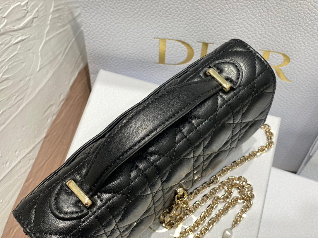 Lady Quilted Flap Bag