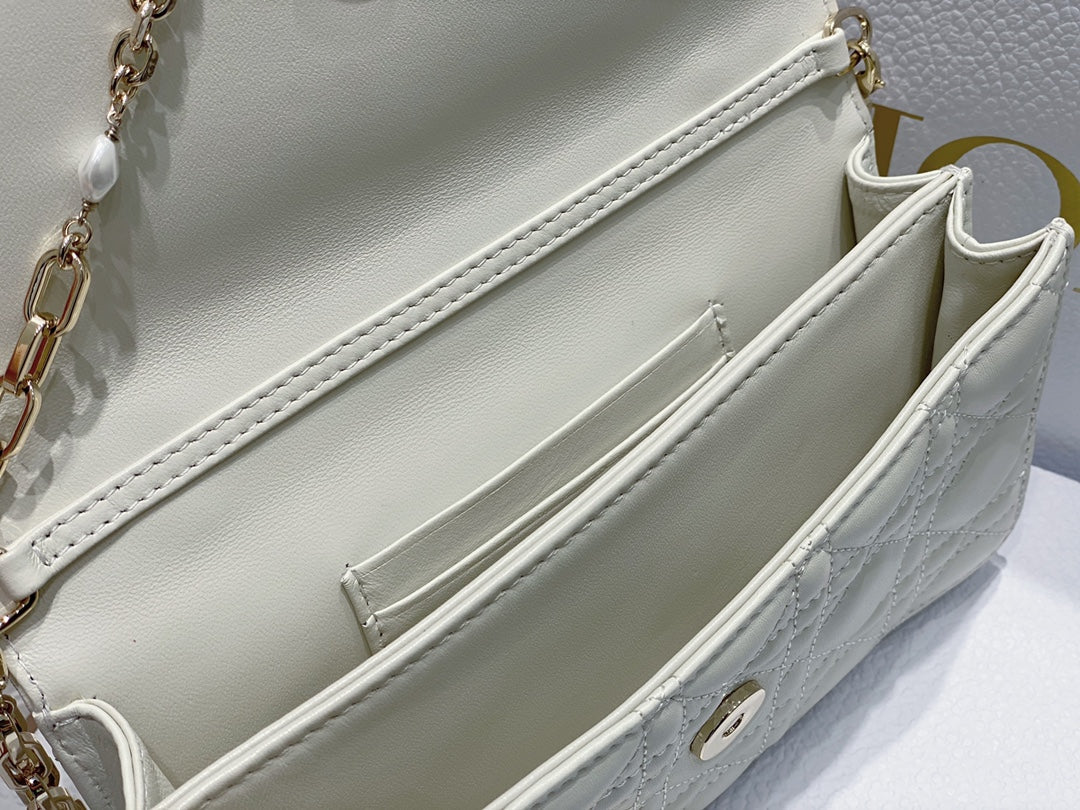 Lady Quilted Flap Bag