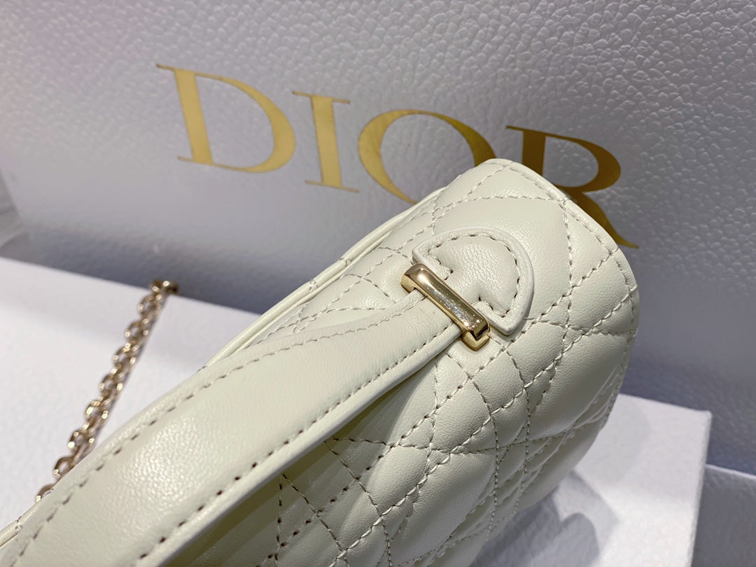 Lady Quilted Flap Bag