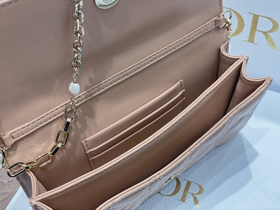 Lady Quilted Flap Bag
