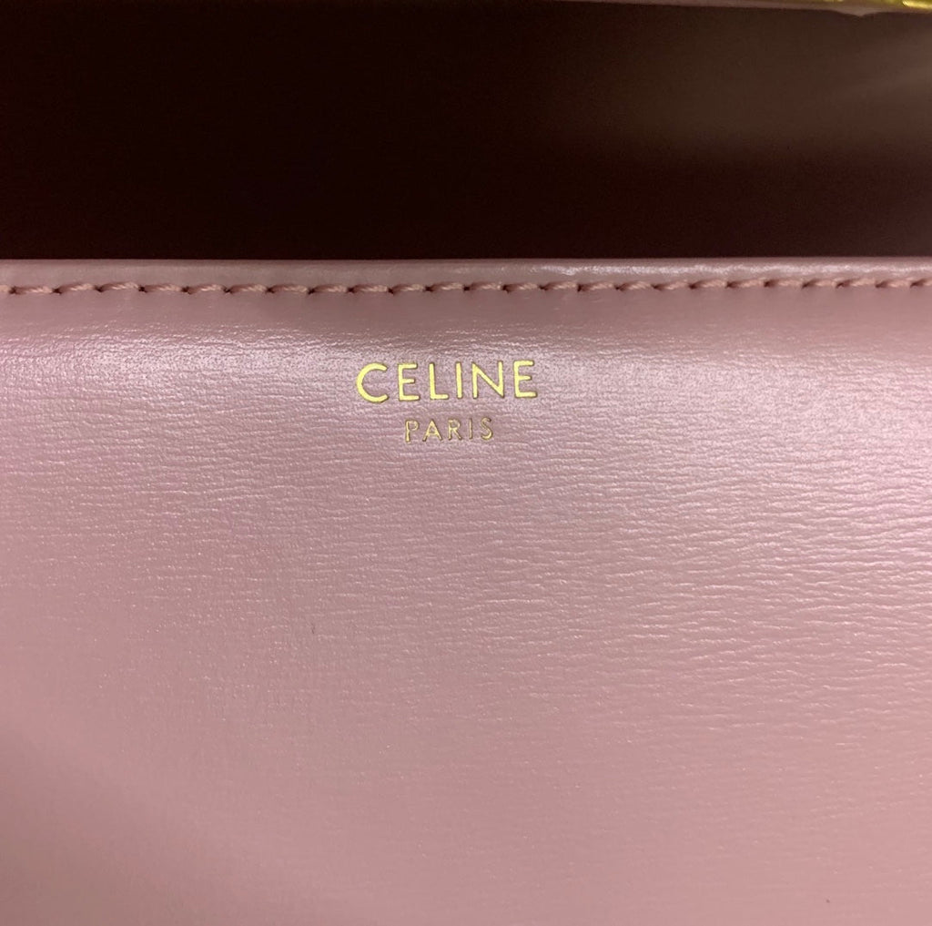 Triomphe Calfskin Shoulder Bag