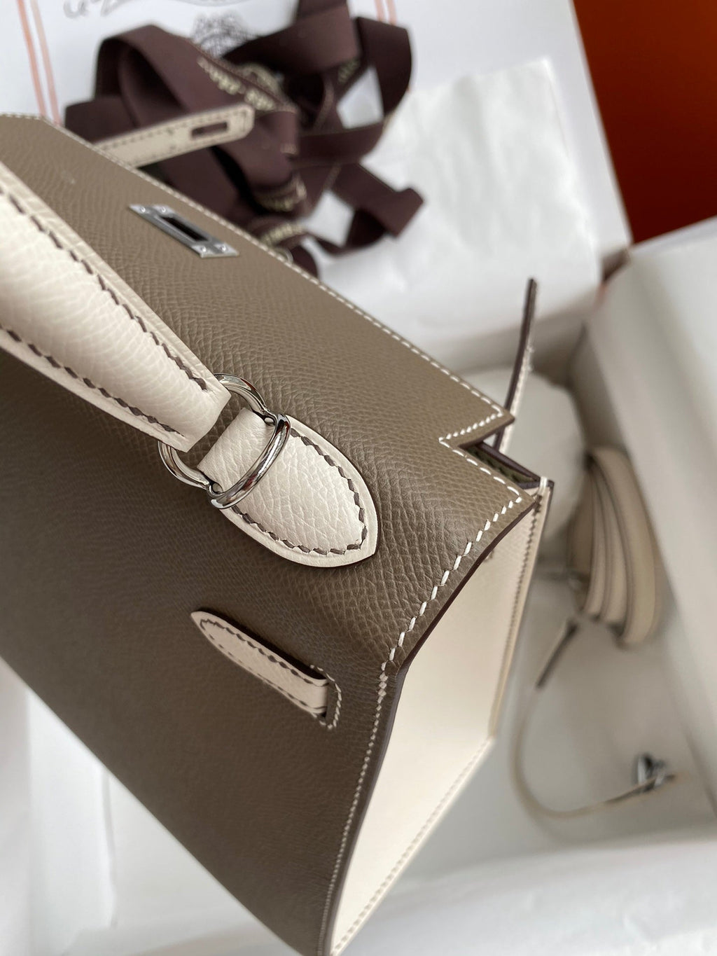 Kelly 25cm Epsom Leather Bag