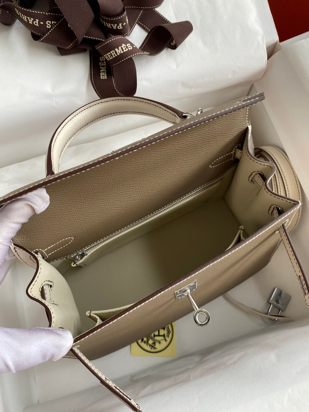 Kelly 25cm Epsom Leather Bag