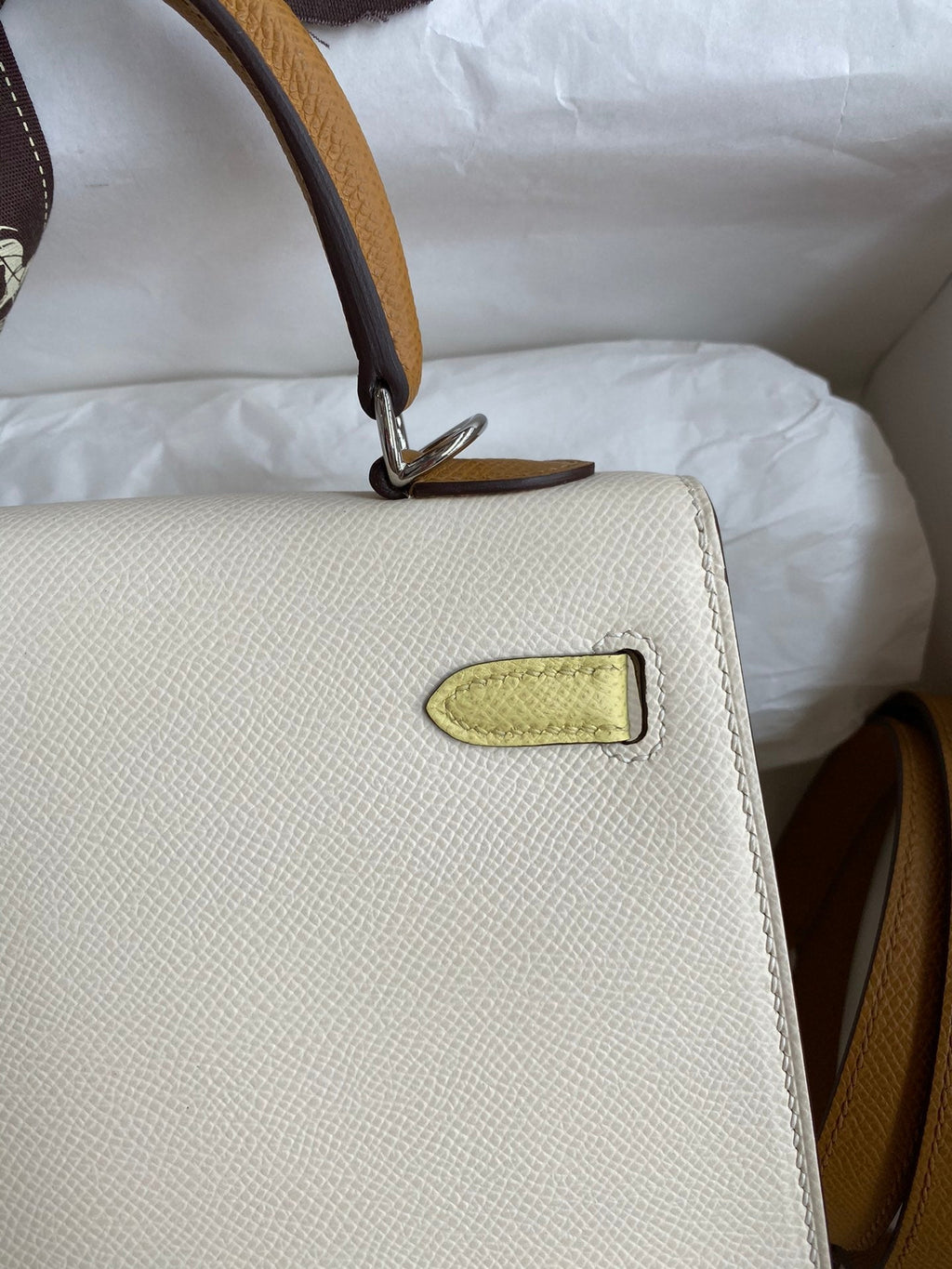 Kelly 25cm Epsom Leather Bag