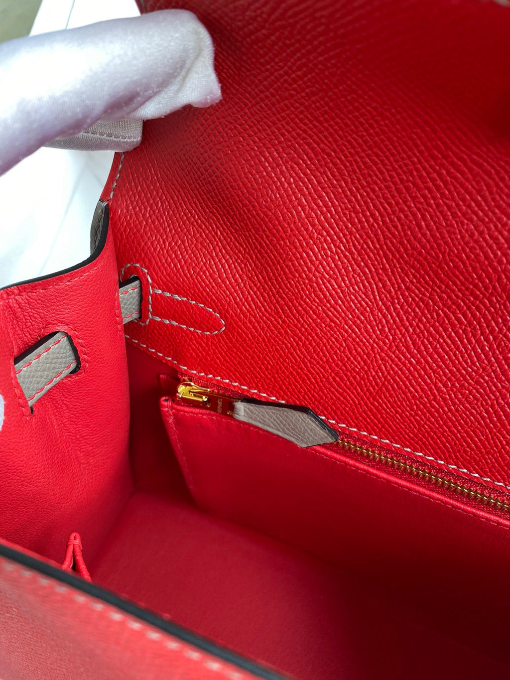 Kelly 25cm Epsom Leather Bag