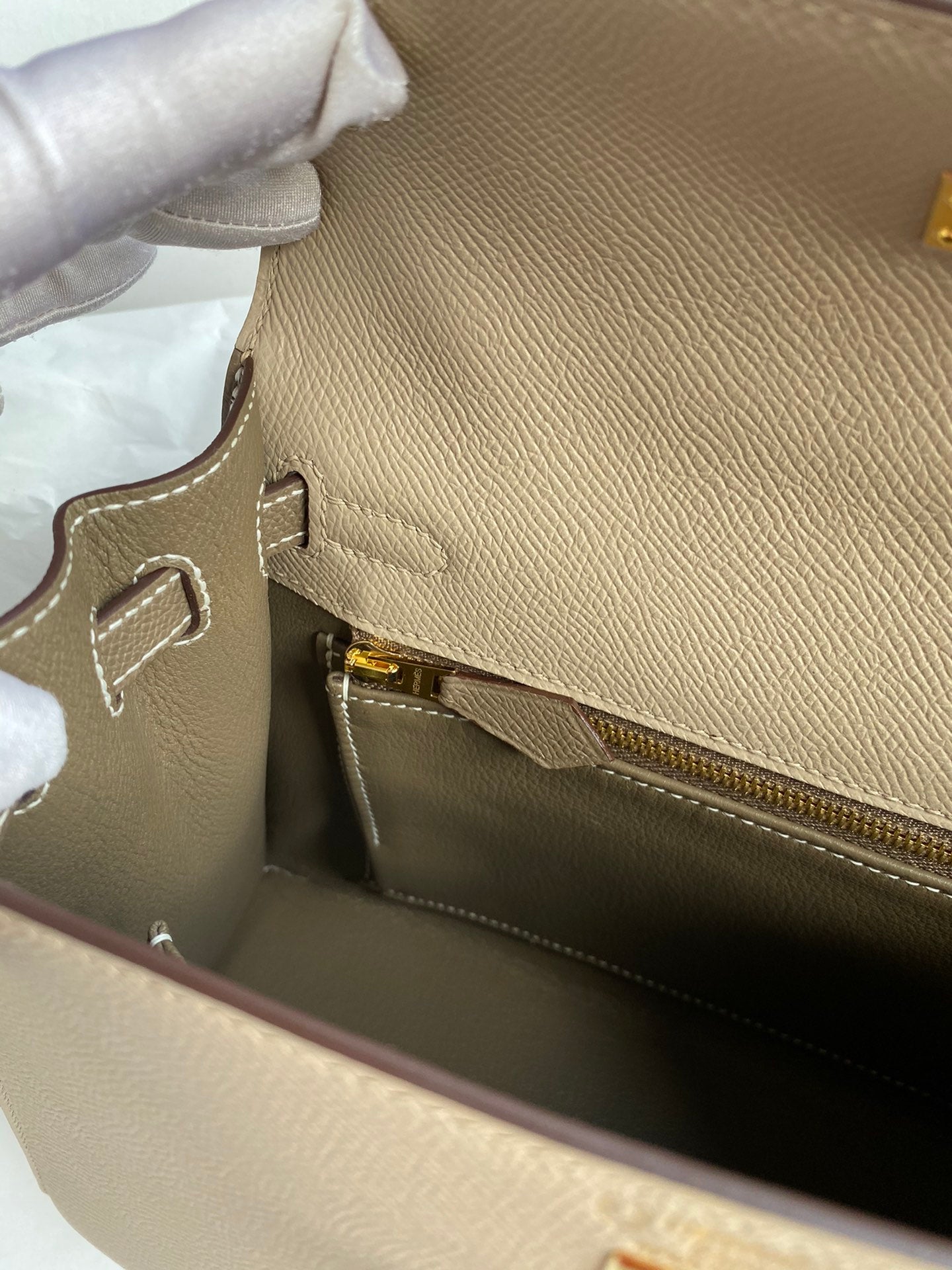 Kelly 25cm Epsom Leather Bag