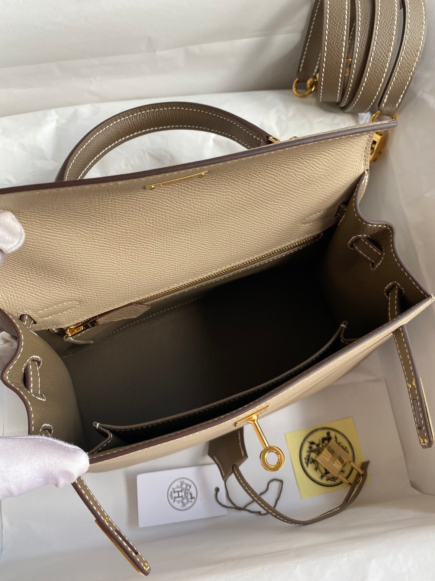Kelly 25cm Epsom Leather Bag