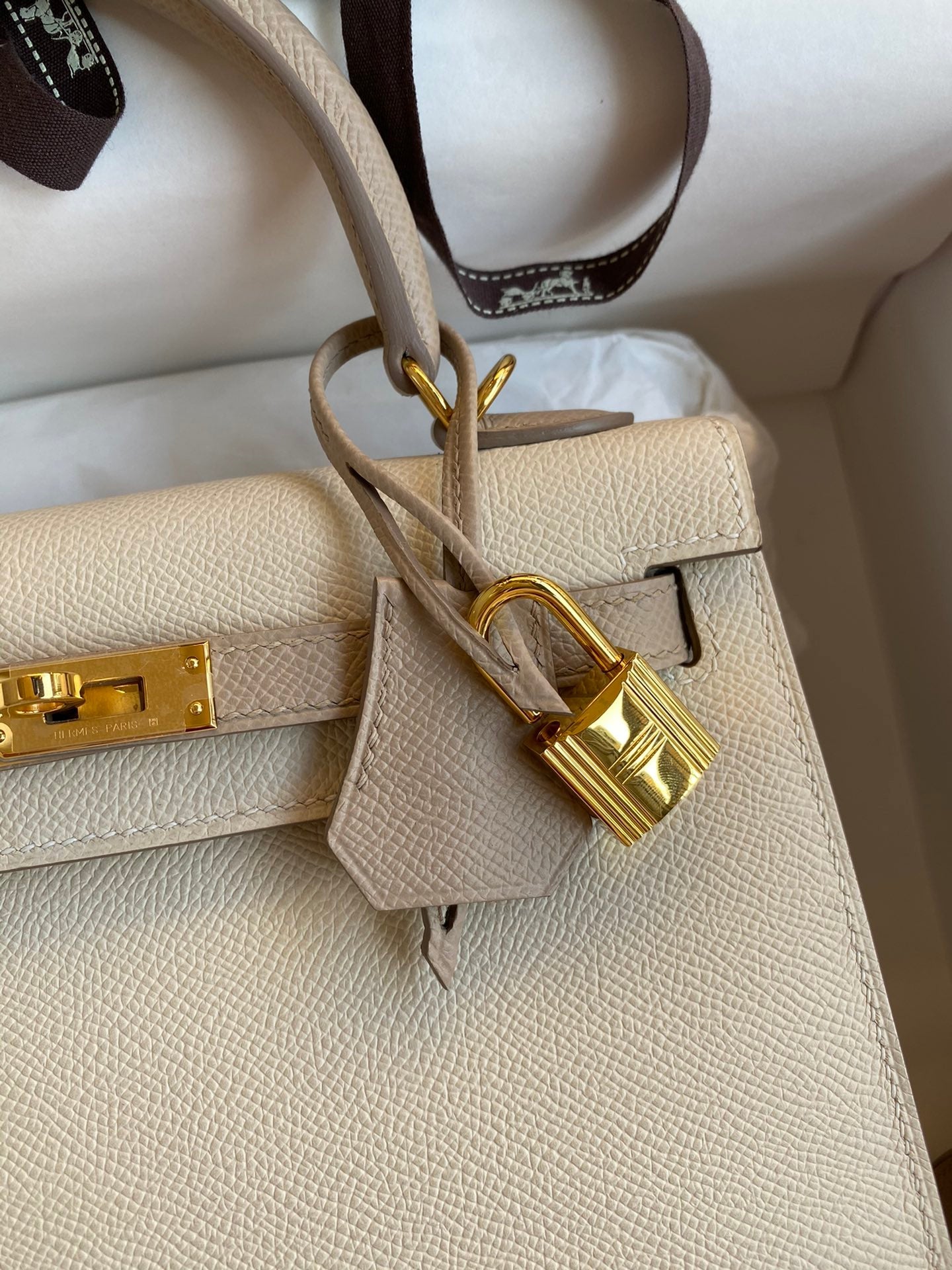 Kelly 25cm Epsom Leather Bag