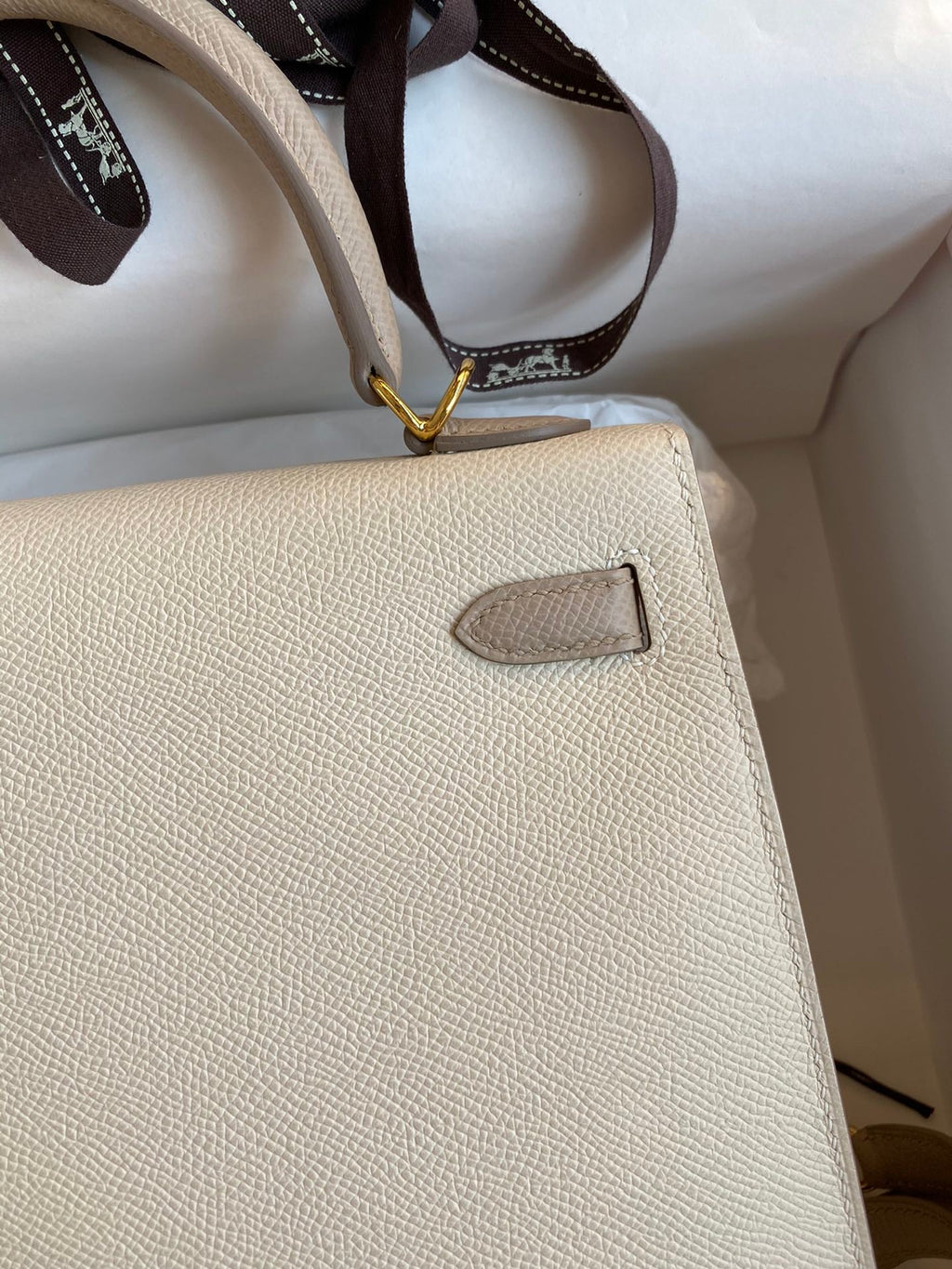 Kelly 25cm Epsom Leather Bag