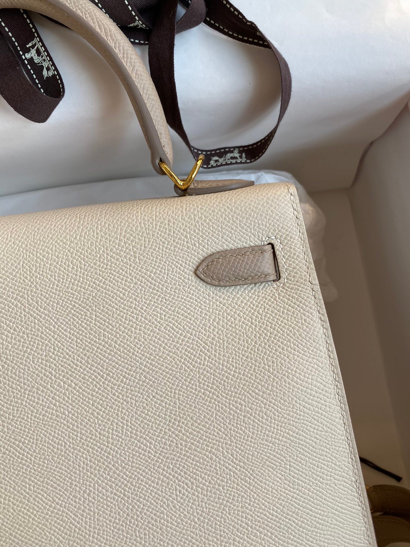Kelly 25cm Epsom Leather Bag