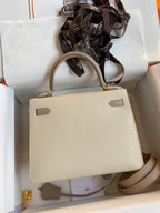 Kelly 25cm Epsom Leather Bag