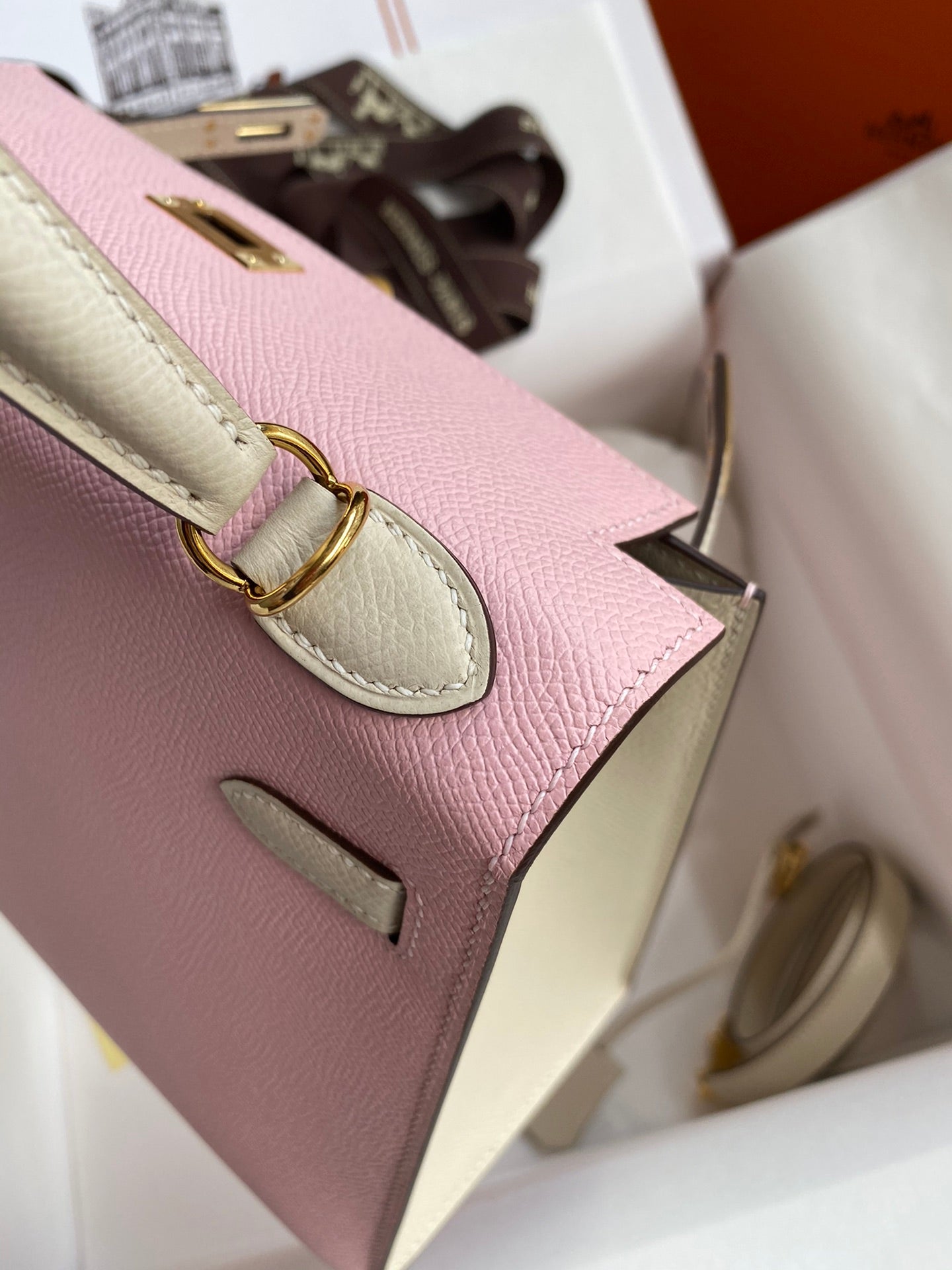 Kelly 25cm Epsom Leather Bag