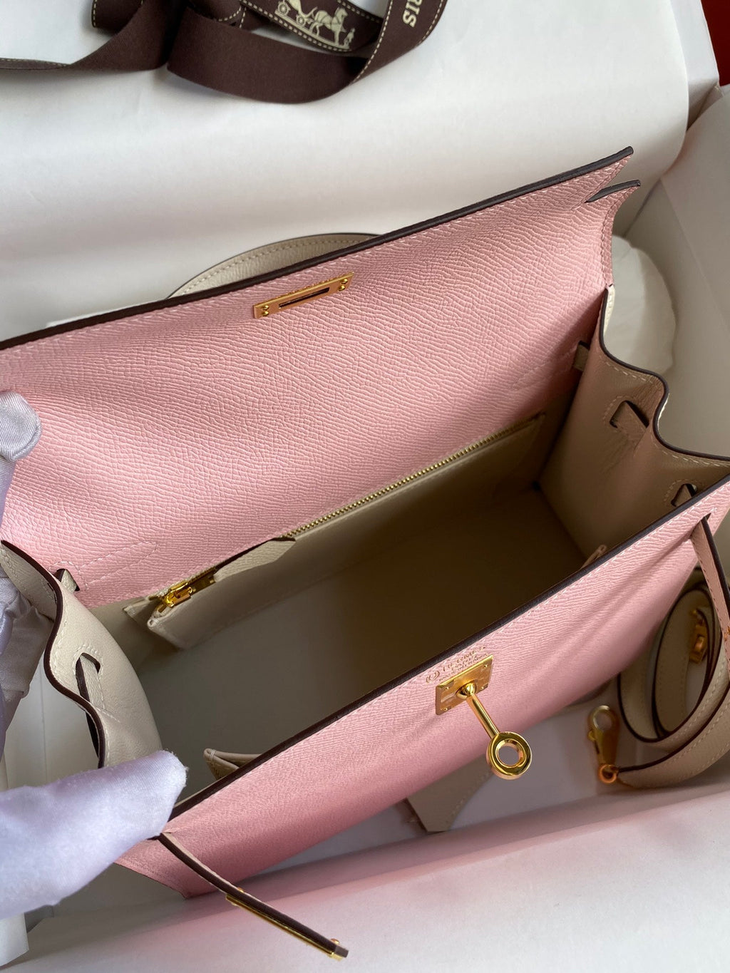 Kelly 25cm Epsom Leather Bag