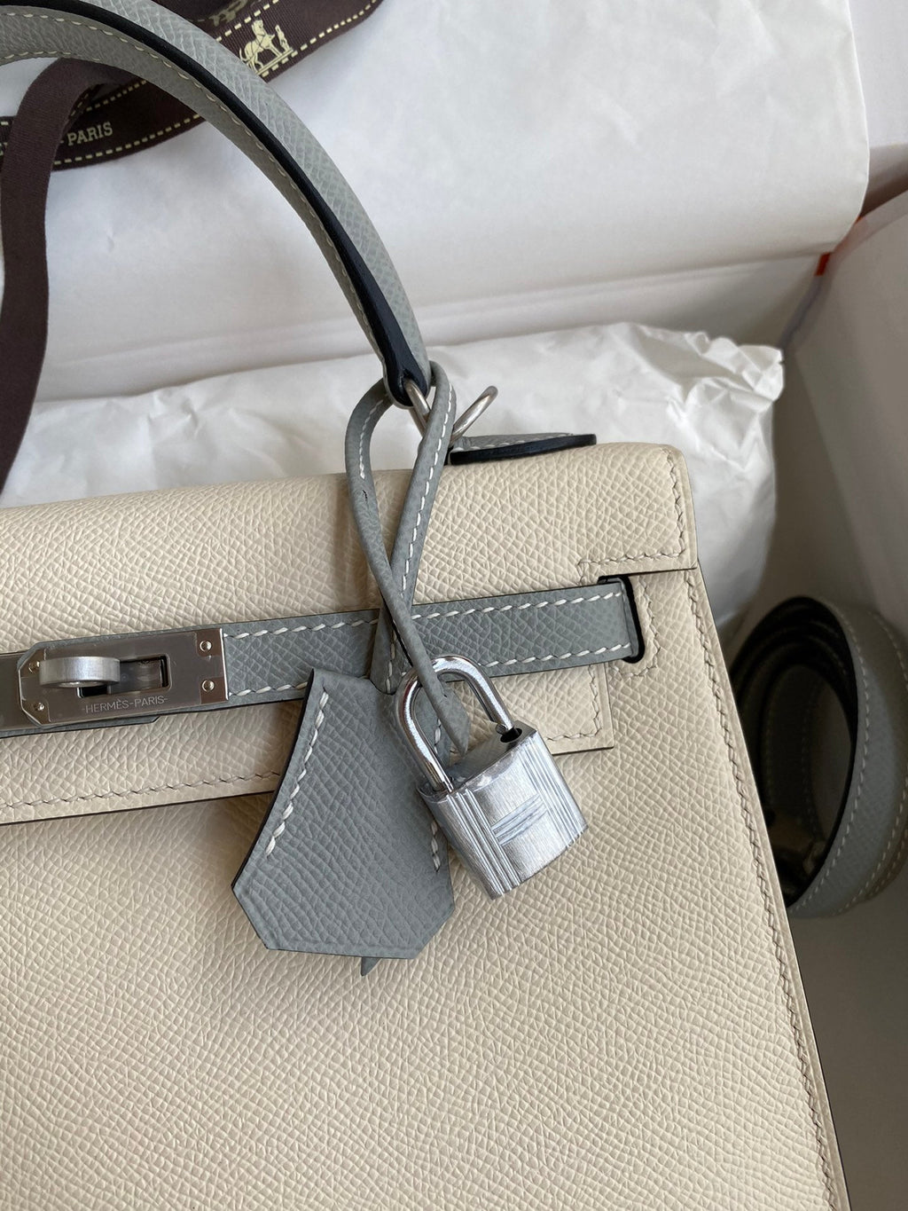 Kelly 25cm Epsom Leather Bag
