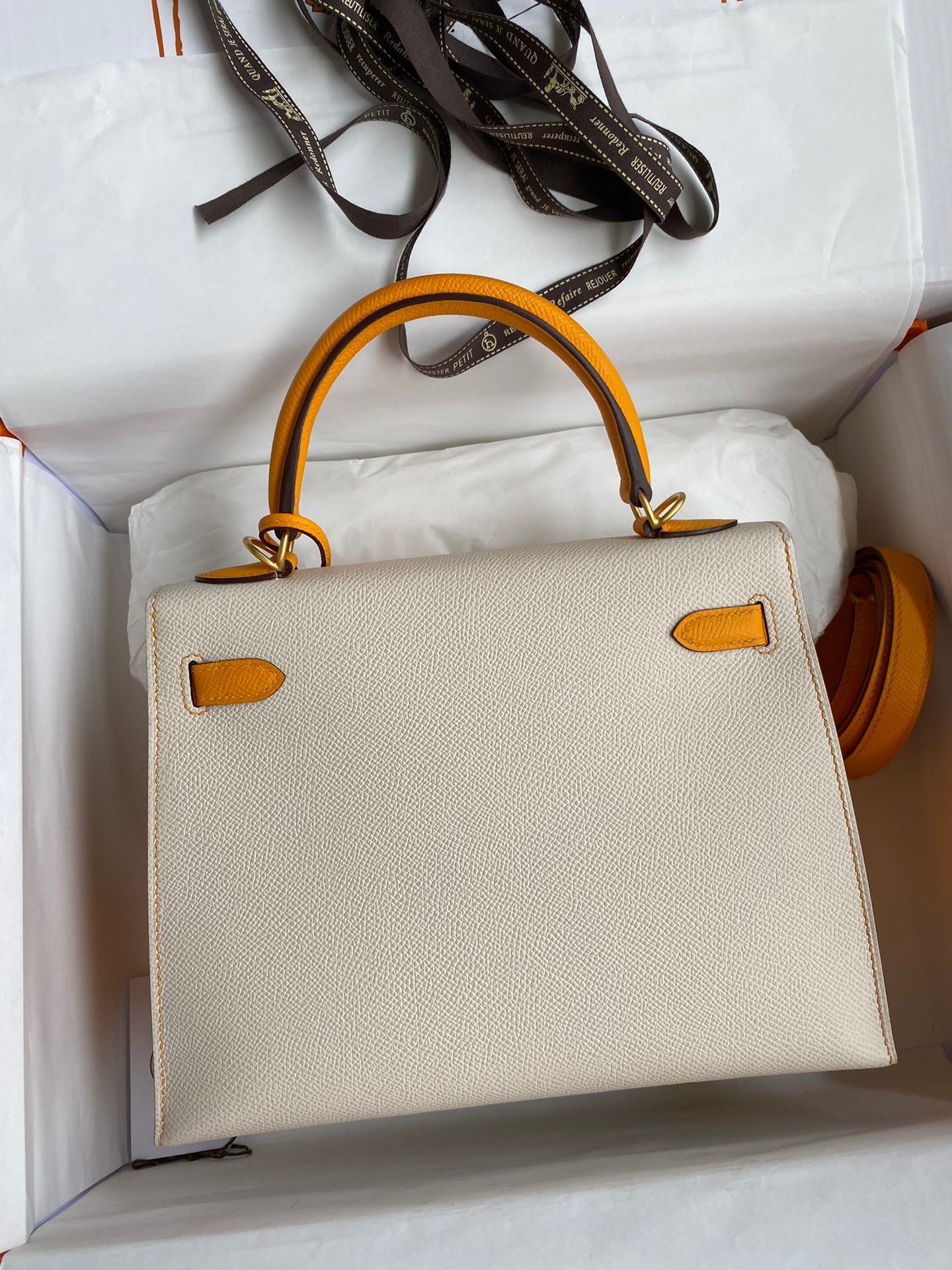 Kelly 25cm Epsom Leather Bag
