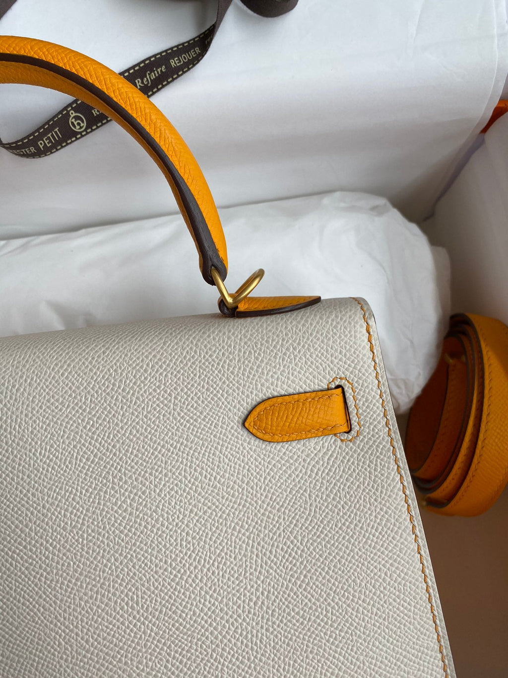 Kelly 25cm Epsom Leather Bag