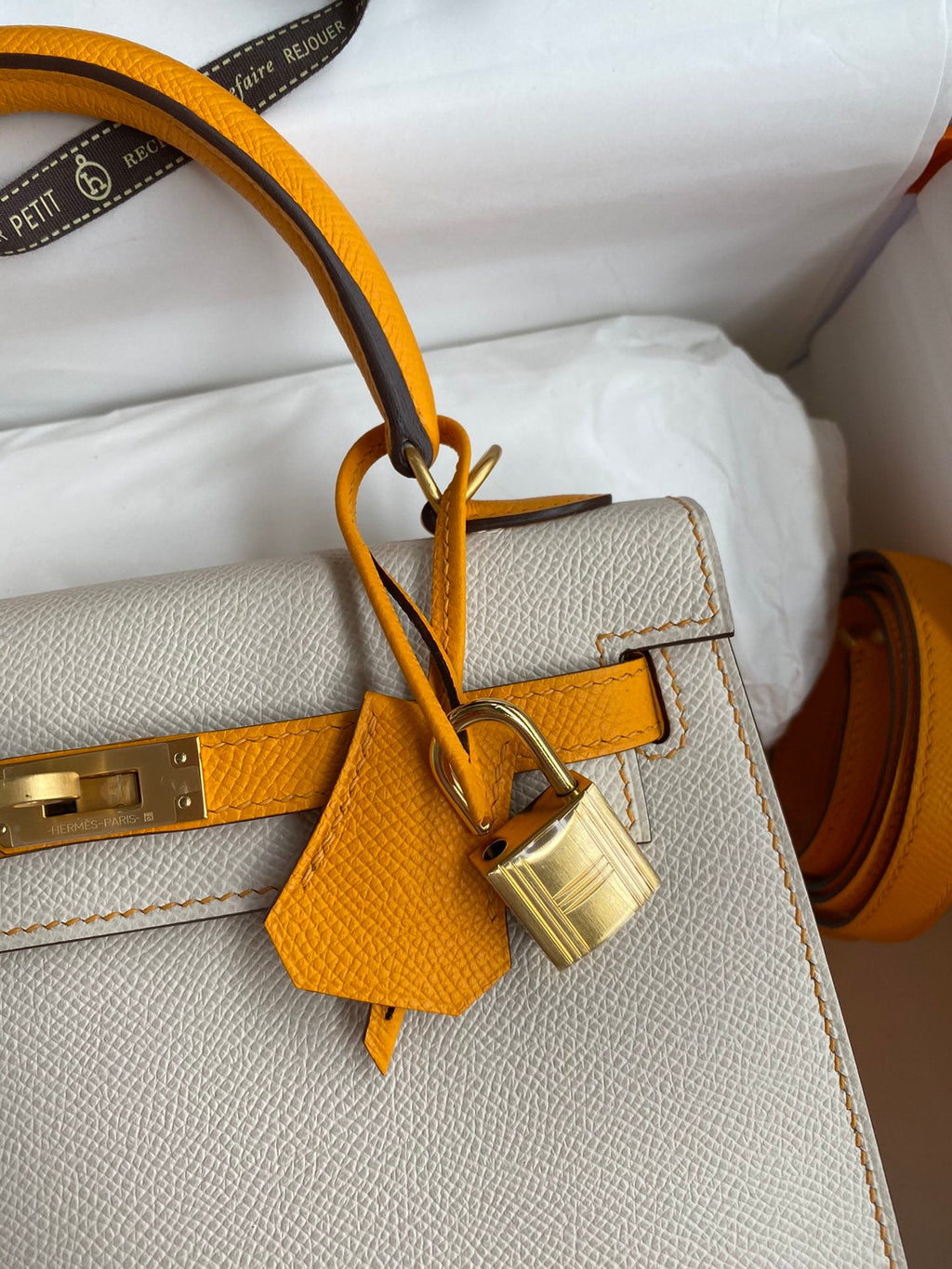 Kelly 25cm Epsom Leather Bag
