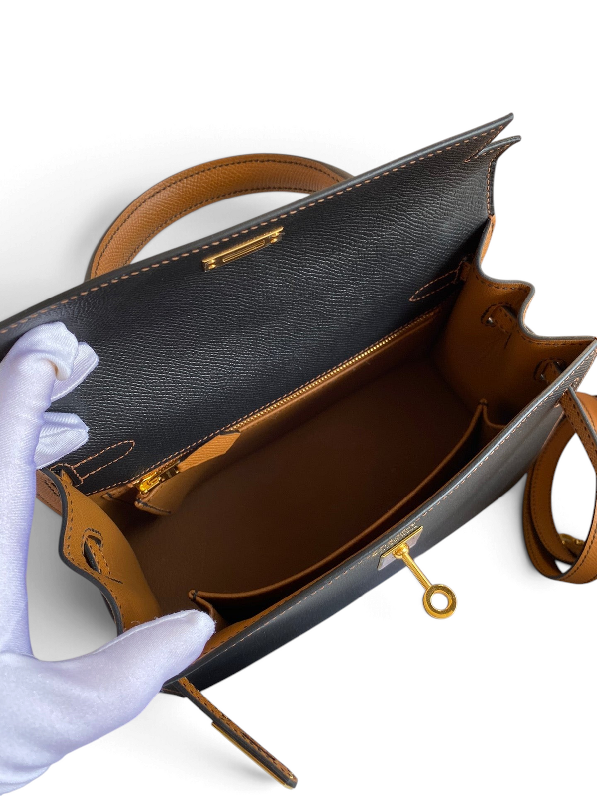 Kelly 25cm Epsom Leather Bag — product view 1