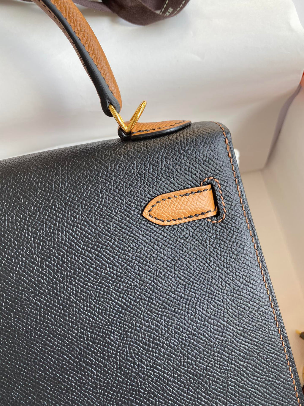Kelly 25cm Epsom Leather Bag