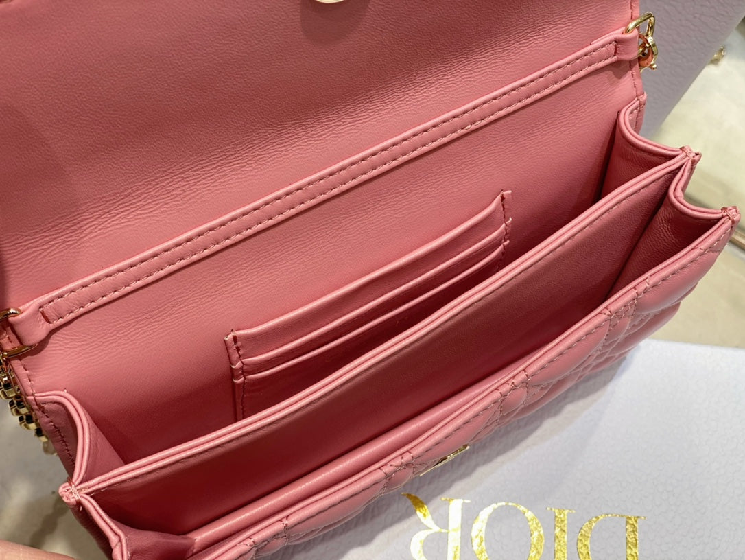 Lady Quilted Flap Bag