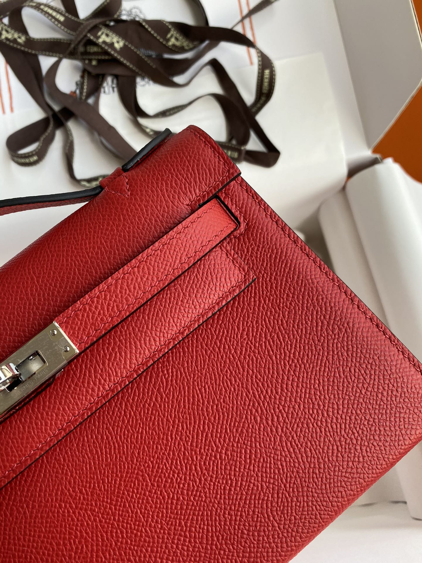 Mini Kelly 22cm Epsom Leather Handbag