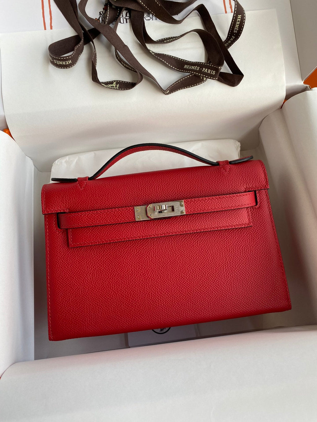 Mini Kelly 22cm Epsom Leather Handbag
