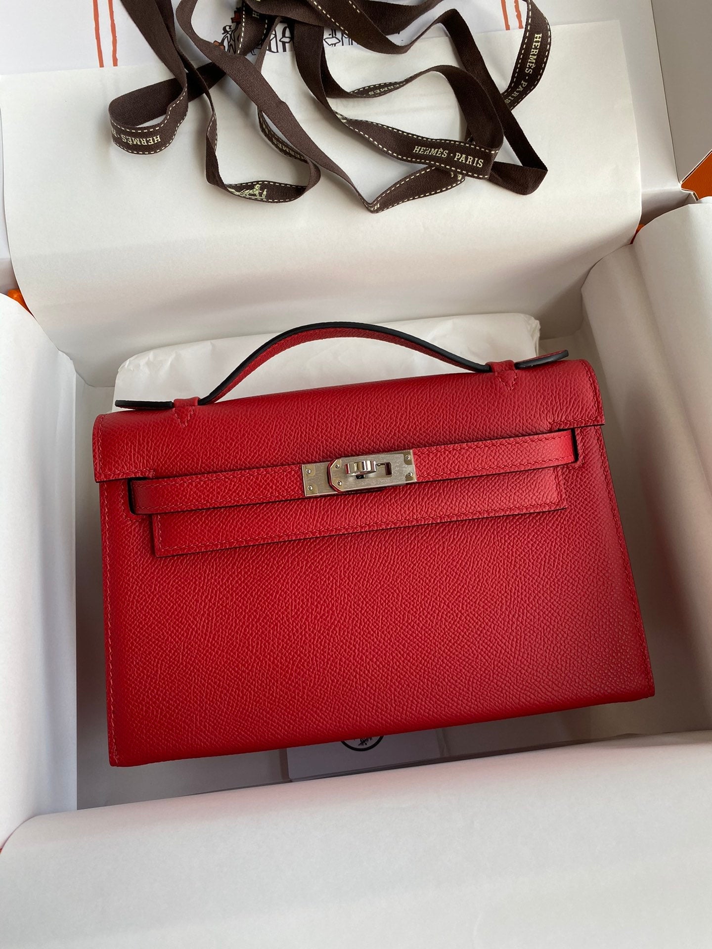 Mini Kelly 22cm Epsom Leather Handbag