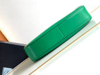 Cleo-Style Smooth Leather Shoulder Bag