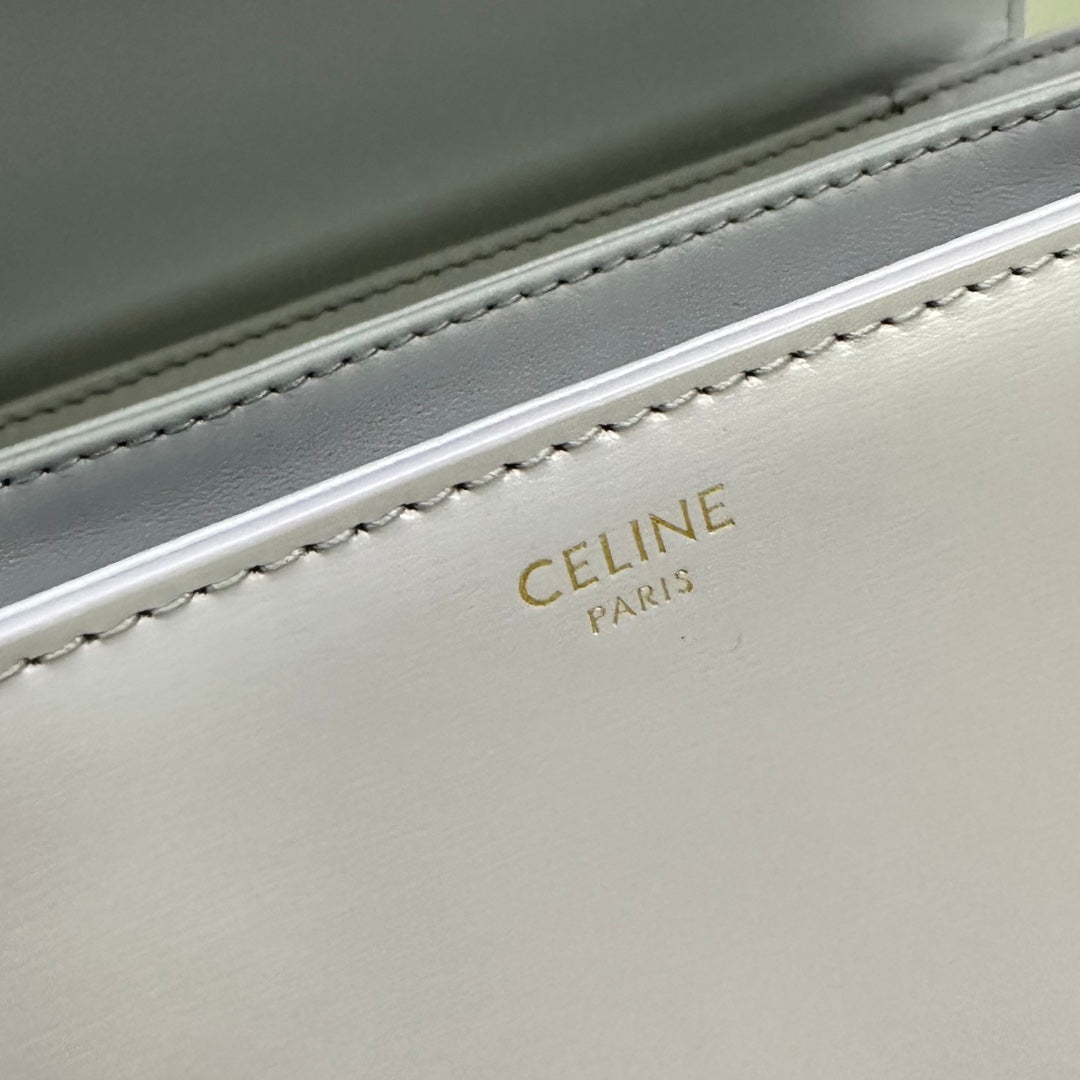 Triomphe Calfskin Shoulder Bag