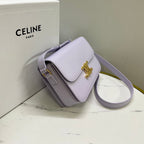 Triomphe Calfskin Shoulder Bag