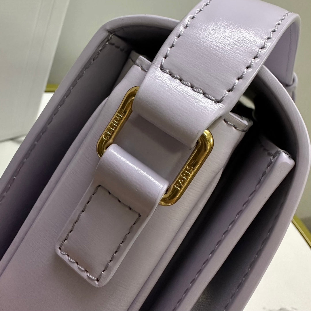 Triomphe Calfskin Shoulder Bag