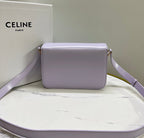 Triomphe Calfskin Shoulder Bag