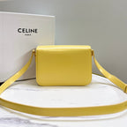 Triomphe Calfskin Shoulder Bag