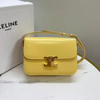 Triomphe Calfskin Shoulder Bag