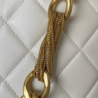 23A Lambskin Quilted CC Chain Hobo