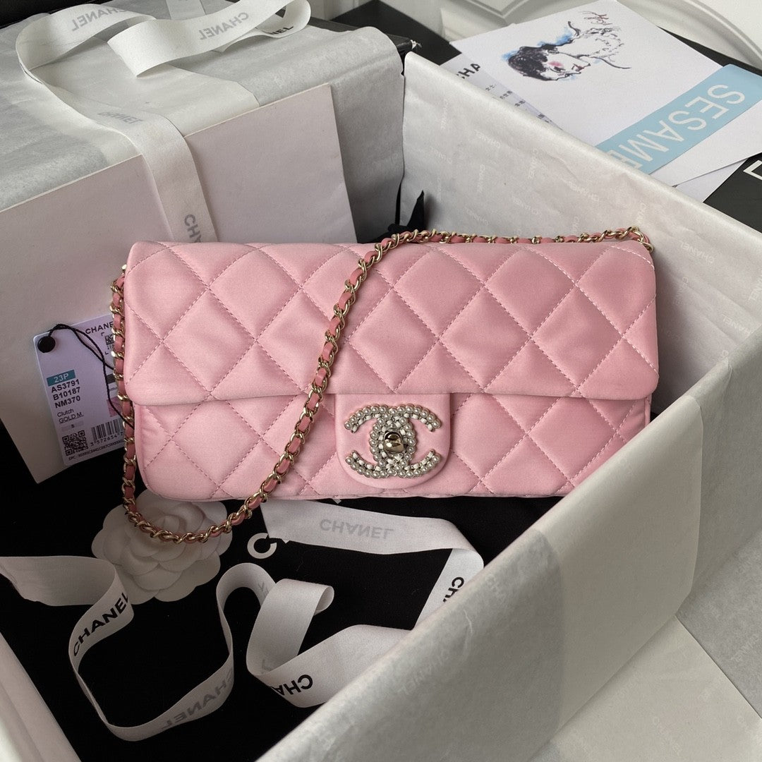 Pearl Flap Bag