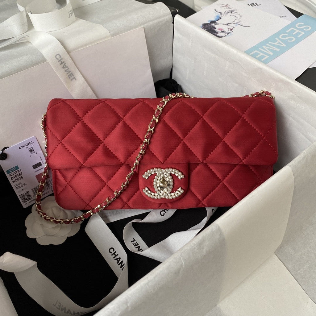 Pearl Flap Bag