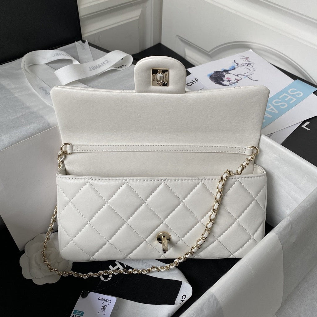 Pearl Flap Bag