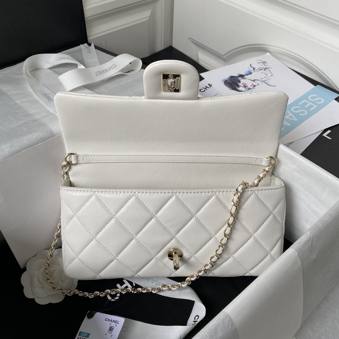 Pearl Flap Bag